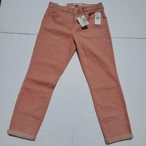Jessica Simpson Forever Skinny Crop Denim Mid Rise Stretch Jeans Size 30